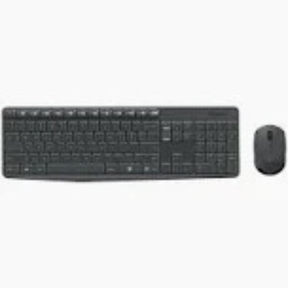 Logitech Grey MK235 Wireless Keyboard and Mouse Combo - Picture 1 of 1